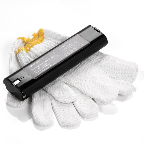 Powerextra 9,6v 2200mAh Ersatzakku für Makita 9000 9001 191681-2 632007-4 6012HD 6096D - 6