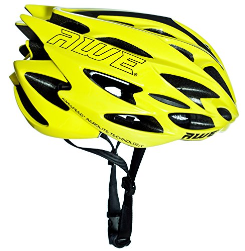 AWE® AWESpeed™ In-Mould Helm Erwachsene Männer Straßen-Radsport 56-62cm Neon - 2