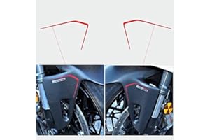 VULTURBIKE Adesivi per parafango anteriore - Ducati Panigale V4 / V2 2020 /Streetfighter V2 (Rosso Ducati)
