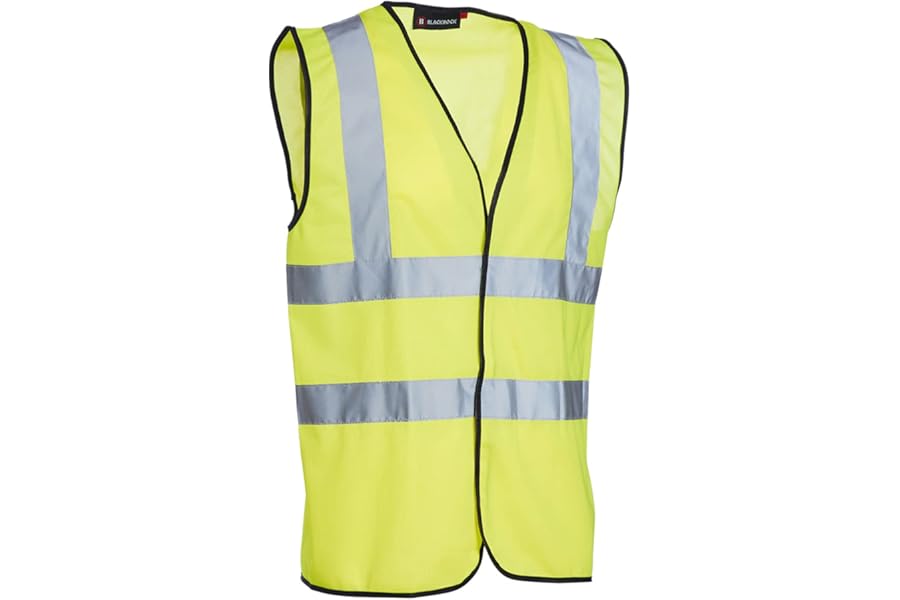 Blackrock Yellow Hi Vis Vest, High Vis Vests, Hi-Vis Jackets, High Visibility, Safety Vest, Reflective, Hivisible PPE, Hi Viz, Security Vests, Workwear, Work, Cycling, Mens Womens