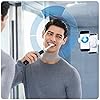 
Oral-B Genius 9000 CrossAction Electric Toothbrush Rechargeable Powered By Braun, 1 Black Connected Handle, 6 Modes Including Whitening, Sensitive and Gum Care, 4 Toothbrush Heads, 1 USB Travel Case
