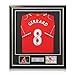 Produktbild Steven Gerrard Signiert Liverpool Home Trikot 2014-15 (Deluxe-Rahmen mit Silber Inlay)