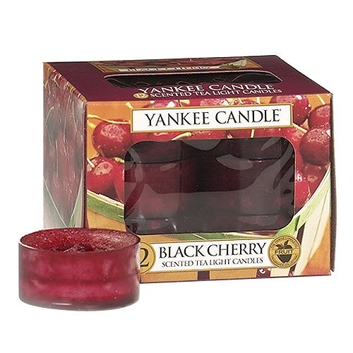 Yankee Candle Black Cherry Tea Lights