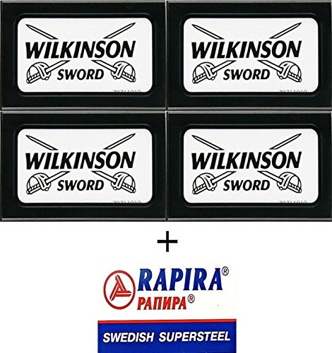 20 Wìlkinson Sword blades + 5 Rapira Swedish Super Steel blades