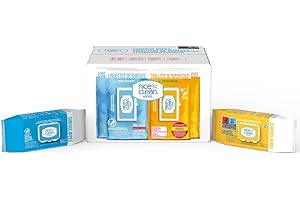 Nice 'N Clean Disinfecting Surface Wipes 304 Count | Cleans & Disinfects Home & Kitchen Surfaces | Fresh & Lemon Scent