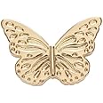 BABOLE 1 PCS BUTTERFLY CROC SHOE DECORATION CHARM GOLD
