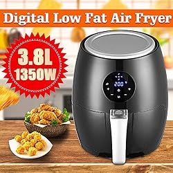 1350W 3.8L Friteuse Électrique Air Fryer Numérique À Écran Tactile LED Minuterie Température Power Control Air Fryer Eletric