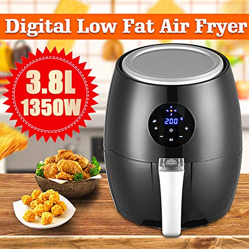 1350W 3.8L Friteuse Électrique Air Fryer Numérique À Écran Tactile LED Minuterie Température Power Control Air Fryer Eletric