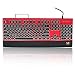Produktbild Normia Rita Typewriter Keyboard Blue Switches Mechanical Gaming Keyboard Retro Round Keycaps 12 LED Backlight Modes Aluminum Panel with Phone Holder Hand Wrist