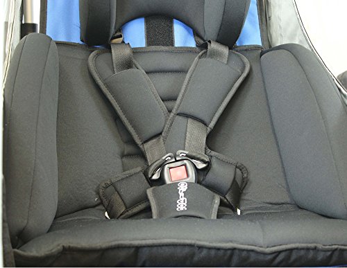 Sitzpolster Babysitz für Qeridoo Fahrradanhänger Sportrex 1 und Jumbo1 - 4