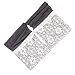 Produktbild Gazechimp Winter Damen Buckle kurzer Lace Gestrickt Punkt Beinlinge Buchse Beinstulpen Socken Stiefel Abdeckung - Dunkelgrau, one size