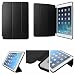DMG Slim Snug Fit Tri-Fold Leather Smart Auto Wake/Sleep Book Cover Case for Apple iPad Air + Bonus DMG Wristband (Black) RS.699.00