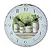 Produktbild Roger Lascelles "Kräuter Töpfe Uhr, Off Weiß, 15 cm