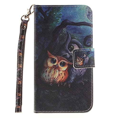 Nancen Samsung Galaxy Grand Prime SM-G530 G531F (5,0 Zoll) Handytasche / Handyhülle. Flip Etui Wallet Case in Bookstyle – Premium PU Lederhülle Hülle Cover Mit Lanyard / Strap, Standfunktion, Kreditkarte und Brieftasche - 2