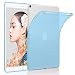 Produktbild Neues iPad 9.7 2018 / 2017 Hülle, 9.7 Zoll TPU Crystal Case Cover, HBorna Ultra Dünn Soft Silikon Lichtdurchlässig Rückseite Abdeckung Schutzhülle für New Apple iPad 9,7 2018 / 2017 (A1822 / A1823 / A1893 / A1954), Blau