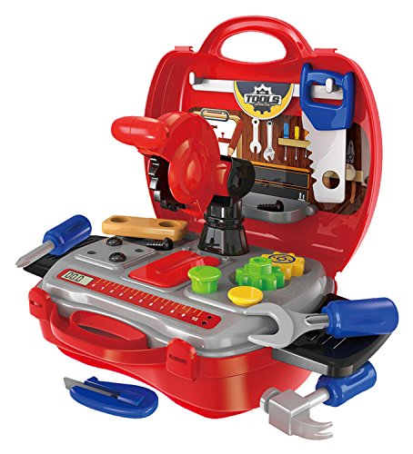 Preisvergleich Produktbild Bieco 19008011 - Werkzeugkoffer, 19 teilig