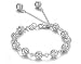 Silver Shoppee Sterling-Silver White Chain Bracelet For Women RS.499.00