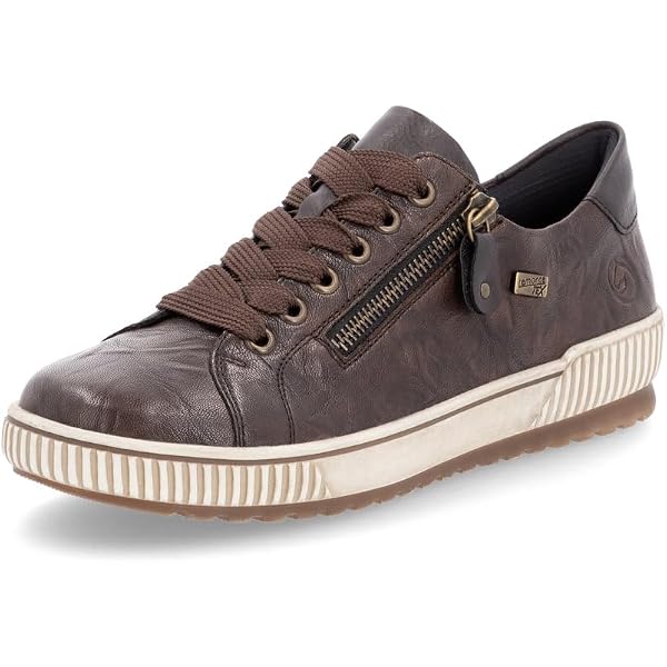 Remonte R1402 Scarpe Donna Con Lacci E Zip - Modello Comfort, Colore Nero, Taglia 38 EU - 3