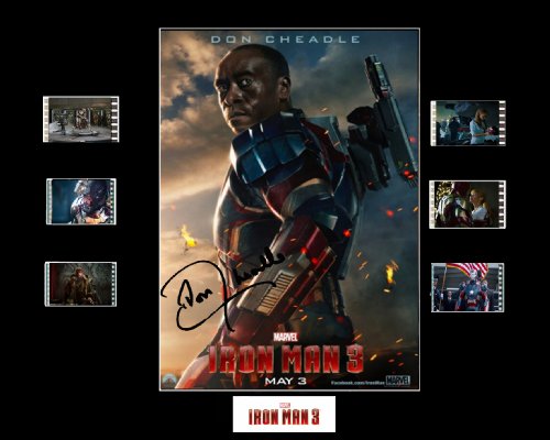 Iron Man 3 Film Cell Presentation : Iron Patriot / War Machine