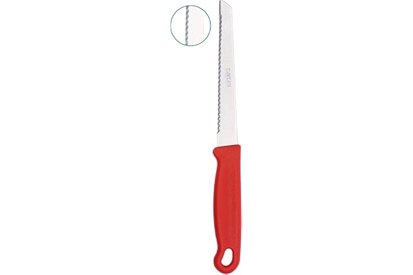 Godrej Locks Cartini Knife I Classic Knife for Kitchen, Catering and Hospitality I for Slicing and Cutting Vegetables I 8" High Grade Stainless Steel, Long Lasting Life I 1 Year Warranty