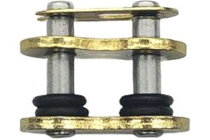 prasku 520 Eslabones de La Cadena de Transmisión O- con Enlace Maestro de Conexión para Motocicleta ATV Dirt Bike