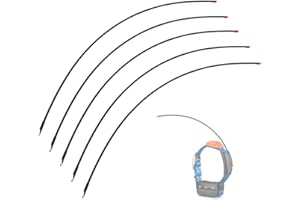 PLOUGHNAVI 5PCS Replacement Antenna for Garmin Dog Tracking Collar Standard VHF Long-Range Antenna for Garmin T20, TT25, T5, TT10, TT15, DC50, TB10 Dog Device