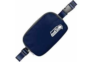FOCO NFL Gameday On The Move Crossbody Gürteltasche - Offiziell lizenziert - Stadiongenehmigt - Verstellbar & Stilvoll, Marineblau, Einheitsgröße