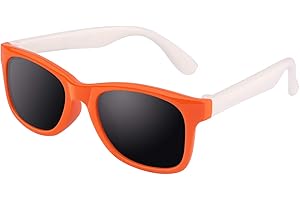 CGID caoutchouc flexible enfants lunettes de soleil polarisées pour bébé et enfants 3-6 ans, K25