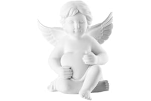 Rosenthal Anioł mały biały matowy anioł z sercem