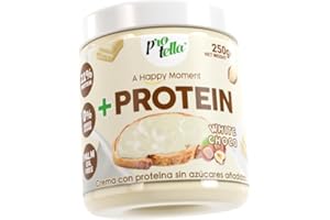 Protella Crema de Chocolate Blanco con Avellanas, 250g