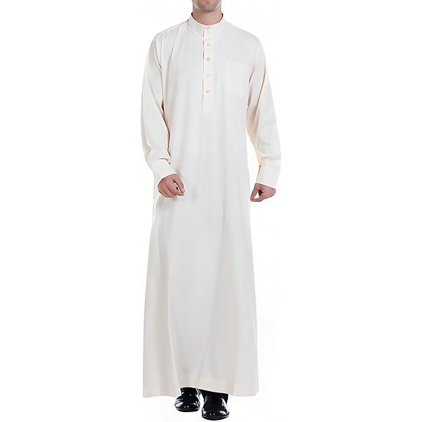 Saudi Thobe jubba Dishdasha Thawb Thoub Muslim Islamic Abaya Kaftan Al-Rayan eBa