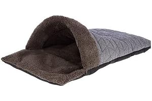 Kerbl Pet Kuschelsack Thea, 40x70x12cm, braun/blau