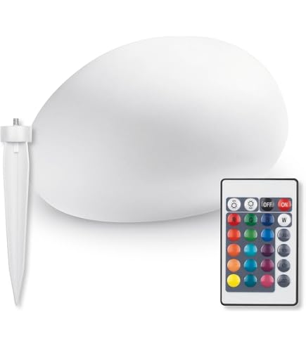 Lampada Solare Luce per Esterni Decorazione Giardino Sferica LED Semi