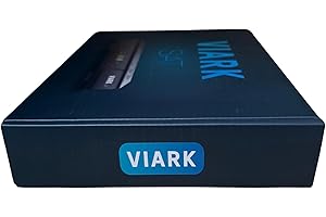 Viark Sat - Receptor Satélite Digital Full HD DVB-S2 Multistream H.265, con LAN, Antena WiFi USB y Lector de Tarjetas CA