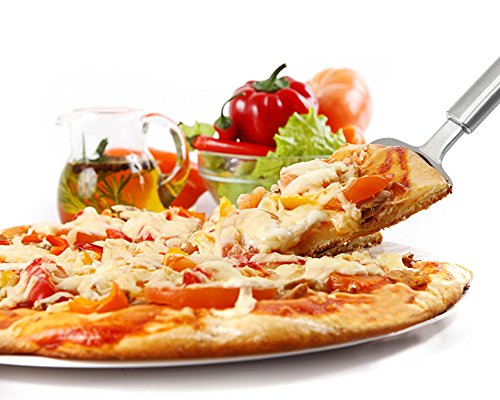 Pizzaschneider Set 4 Stücke Edelstahl käseschneider Käsehobel Käsemesser Deegsnijder Pizzaroller Käsebesteck Küchenhelfer-Set – SveBake - 4