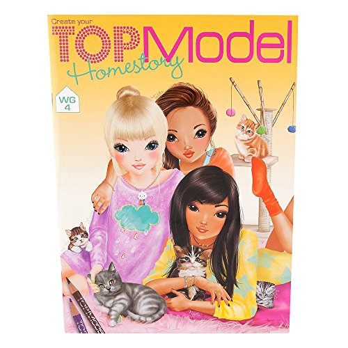 Preisvergleich Produktbild Depesche 7887 - TopModel Homestory Malbuch, 24 Seiten