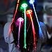 12PK Novelty LED Clip Hair Lights I Multi-Color Fiber Optic Flashing Hair Extensions Barrette for Parties RS.2369.00