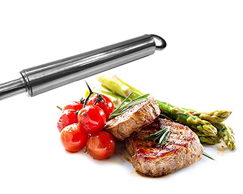 Vox Fleischhammer Fleischklopfer Edelstahl Guter Küchenhelfer Werkzeug Steakhammer Schnitzelklopfer zwei Bearbeitungsflächen - 5