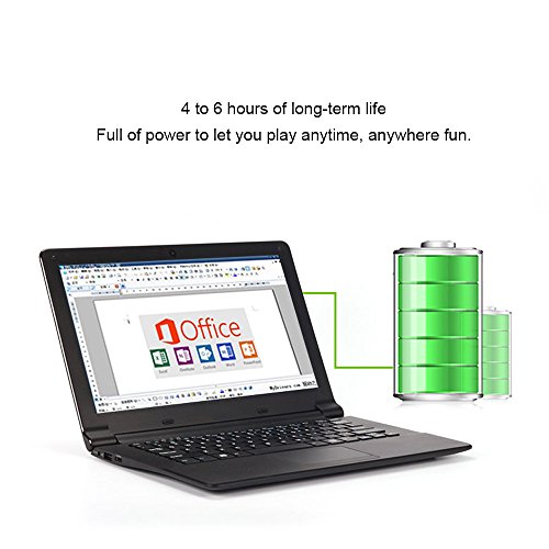 FANCY CHERRY   HD 11 6 inch Ultrabook Laptop Notebook Computer Windows 10 Intel Quad Core Atom 1 33Ghz Processor 2GB RAM 32GB eMMC Storage USB WIFI HD