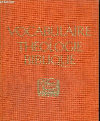 Télécharger Vocabulaire de theologie biblique Livre eBook France