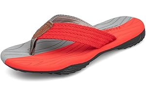 MGGMOKAY Tongs Homme Sandales de Sports Soutien de Voûte Plantaire Flip Flop été Plage Piscine Antidérapant