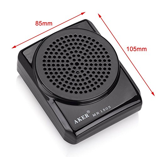 Aker-MR1505-Voice-Amplifier-Black