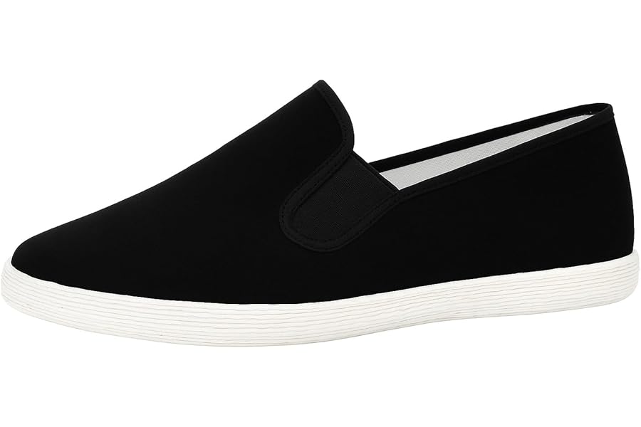 Lazutom Old Beijing Martial Art Kung Fu Tai Chi Cotton Sole Canvas Shoes
