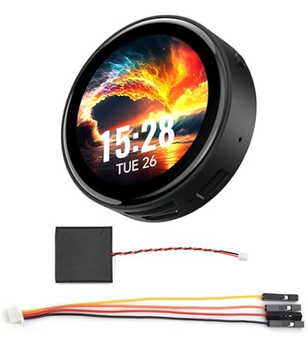 Scheda Di Sviluppo Waveshare ESP32-C6 Con Display Touch 1.83" – WiFi 6, BLE 5, Zigbee, Audio Codec E Microfoni