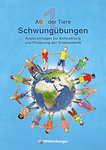 ABC der Tiere 1 - Schwungübungen: Kopiervorlagen zur Entwicklung und Förderung der Grafomotorik
