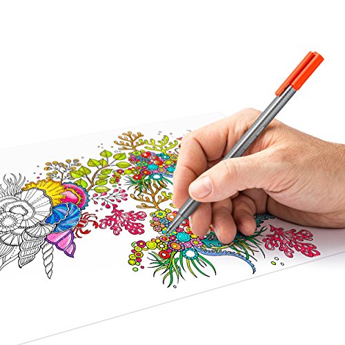 Staedtler 334 SB6CS3 Fineliner triplus dreikant, 0.3 mm, 6 ST, neon - 5