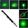 Cobra Enterprise Green Laser Pointer 2000 Metres Laser Pointer High Power Pen Laser Light Long Range Green Laser Pointer for Presentations Stargazing Hiking (Green Light)