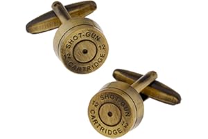 Vcufflinks Bala Carcasa Carcasa par Gemelos