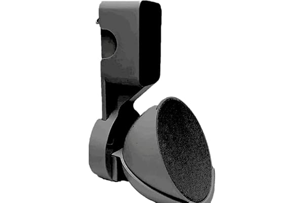 Saifsmart Echo Pop Wall Mount, Outlet Wall Mount Stand for Echo Pop, Holder Mount with Cord Management for Space-Saving, No Messy Cords or Screws, Perfect Speaker Accessories (Black)