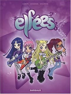 jaquette livre Les Elfées, Tome 1 :